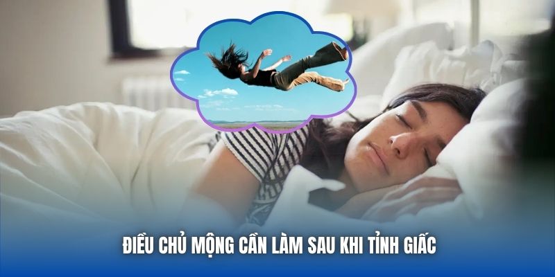 Điều chủ mộng cần làm sau khi tỉnh giấc